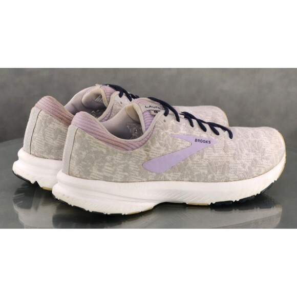 Brooks Launch 6 Women's Running Shoes Size 9 Gray Lavender - Picture 8 of 12